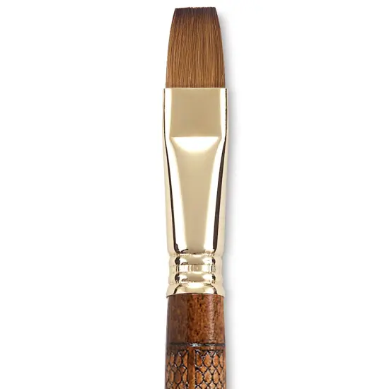 Escoda Reserva Kolinsky-Tajmyr Sable Brush - Bright, Short Handle, Size 16 {2}