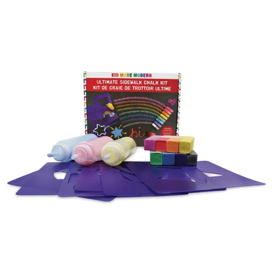 Kid Made Modern Ultimate Sidewalk Chalk Kit {1}