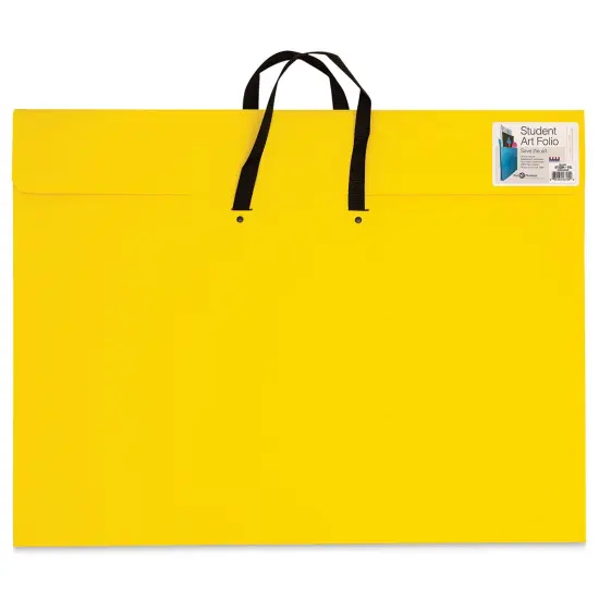 Star Products Student Art Folio with Handles - Yellow, 20" x 26" {1}