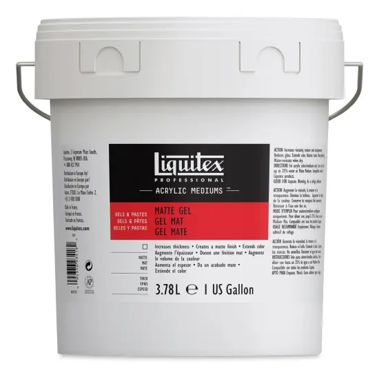Liquitex Medium - Gel Medium, Matte, 128 oz {1}