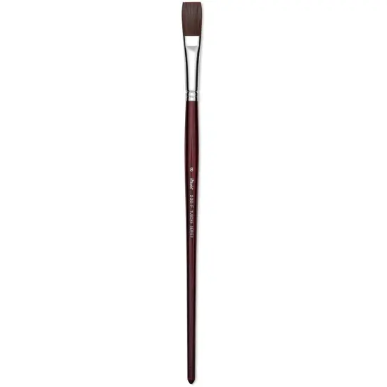 Utrecht Tuscan Synthetic Flat - Size 8, Long Handle {1}