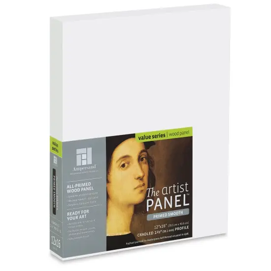 Ampersand Value Series Artist Panel - Smooth, 16" x 20", 1-1/2" Cradle {1}