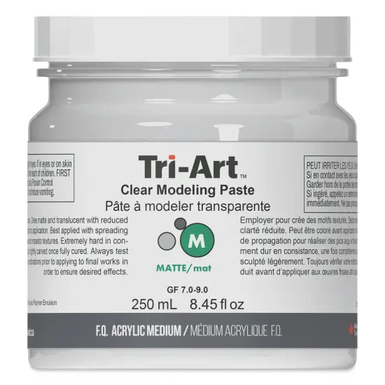 Tri-Art Clear Modeling Paste - 250 ml, Jar {1}