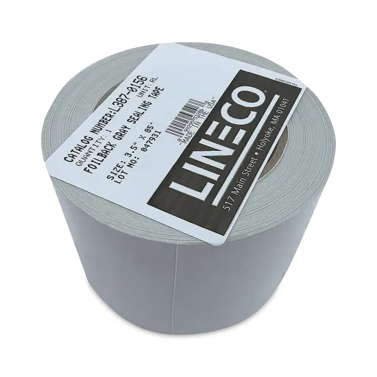 Lineco Frame Sealing Tape - 3-1/4" x 85 ft, Gray {1}
