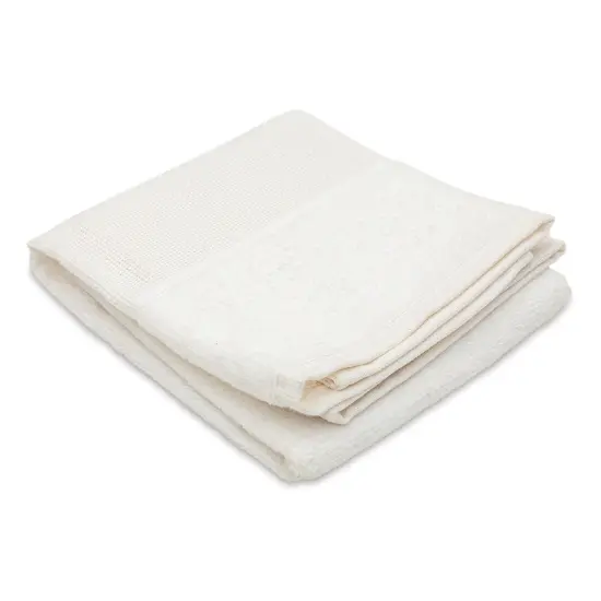 Charles Craft Aberdeen Hand Towel - White, 16-1/2" x 27" {1}