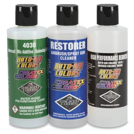 Createx Airbrush Additives And Mediums - Additive Set of 3, 4 oz bottles {1}