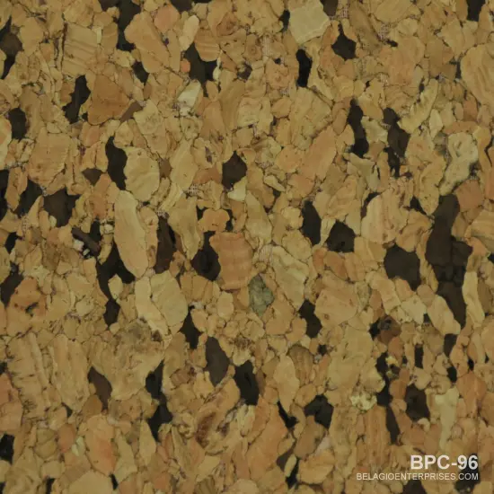 Belagio Cork Fabric, 18" x 15", Light/Dark Print, Natural {1}