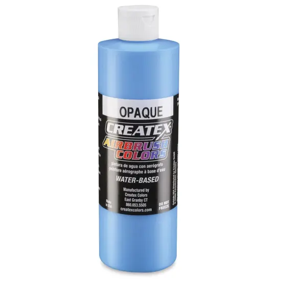 Createx Airbrush Color - 16 oz, Opaque Sky Blue {1}