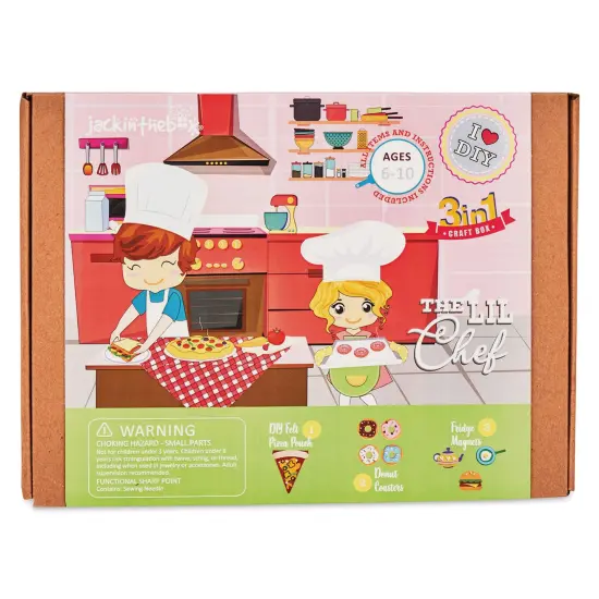 JackInTheBox 3-in-1 Activity Box Kit - The Lil Chef {1}