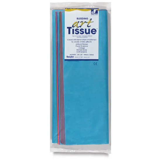 Spectra Deluxe Bleeding Art Tissue - 20" x 30", Assorted, 100 Sheets {1}