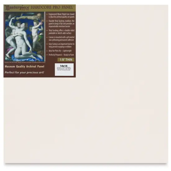 Masterpiece Carmel Hardcore Pro Canvas Panel - 14" x 14" {1}