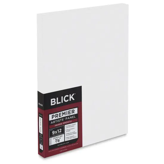 Blick Premier Artists' Panel - Traditional Cradle, 7/8", 9" x 12" {1}