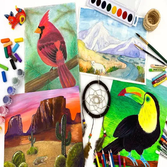 Homeschool Art - Bundle B {1}