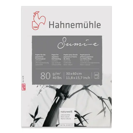 Hahnemuhle Sumi-e Paper Pad - 12" x 16", 20 Sheets {1}