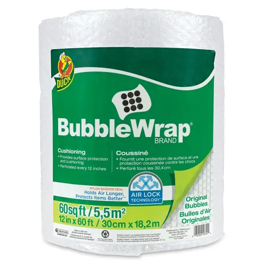 ShurTech Duck Bubble Wrap - 12" x 60 ft {1}