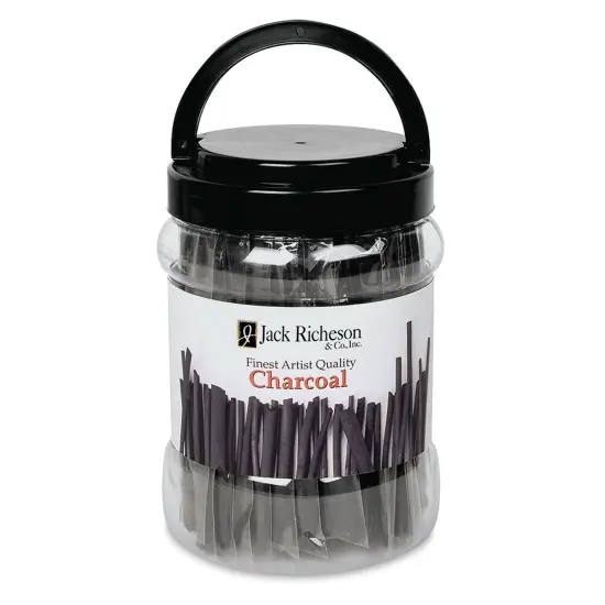 Willow Charcoal - Medium Sticks, Canister of 144 Sticks {2}