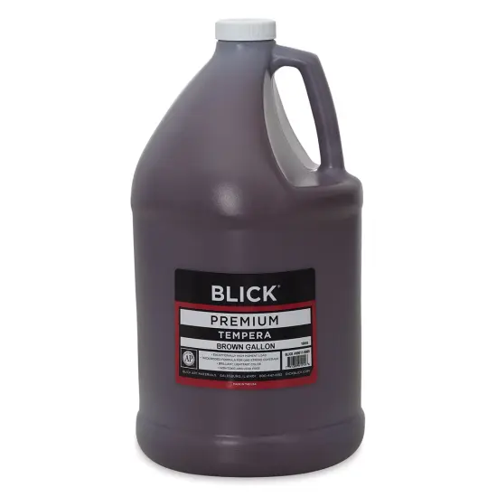 Blick Premium Grade Tempera - Brown, Gallon {1}