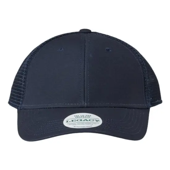 LEGACY&reg; Lo Pro Snapback Trucker Cap Navy/ Navy {1}