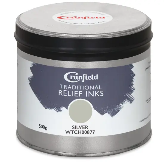 Cranfield Traditional Relief Ink - Silver, 500 g {1}
