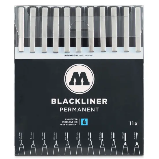 Molotow Blackliner - Set of 11 {1}