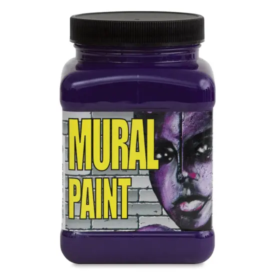 Chroma Acrylic Mural Paint - Purple Haze, 16 oz jar {1}