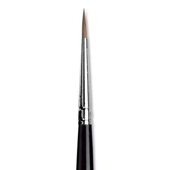 Da Vinci Maestro Kolinsky Sable Brush - Round, Short Handle, Size 2 {1}