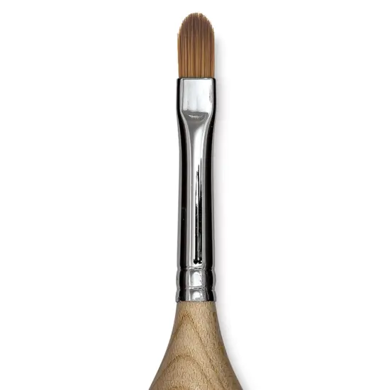 Blick Egg Handled Brush - Filbert, Size 8 {1}