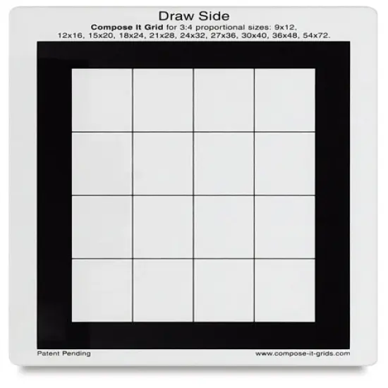 Compose It Grid - 8" x 10", Single Grid, 3:4 {1}