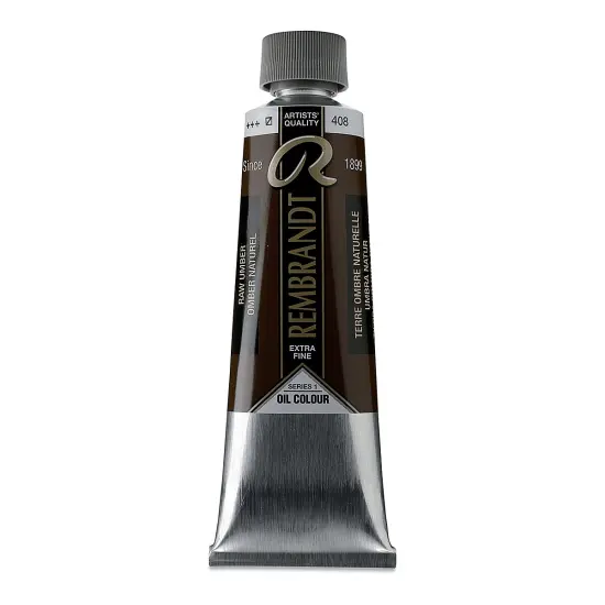 Rembrandt Artists' Oil Color - Raw Umber, 150 ml tube {2}