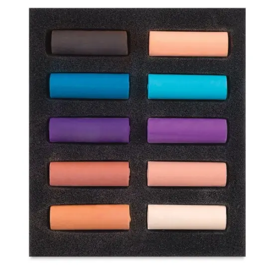 Rembrandt Soft Pastel Set - Desert Palette, Set of 10 Half Sticks {1}