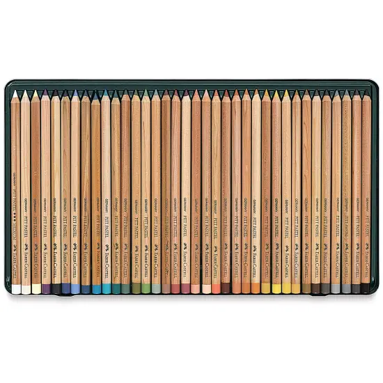Faber-Castell Pitt Pastel Pencil Set - Assorted Colors, Tin Box, Set of 36 {2}