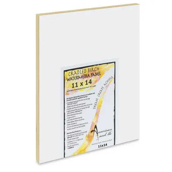 American Easel WaterMedia Panel - 11" x 14", Traditional Profile 7/8" {1}