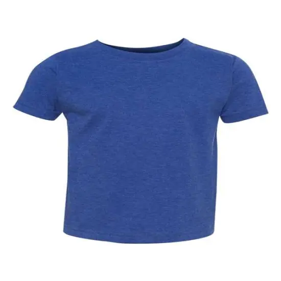 Rabbit Skins&reg; Toddler Fine Jersey Crew Neck Short Sleeve Tee - 3321 Vintage Royal {1}