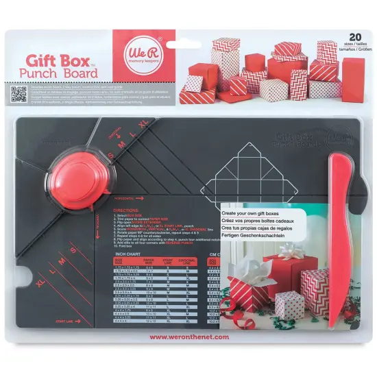 We R Memory Keepers Punch Board - Gift Box {2}