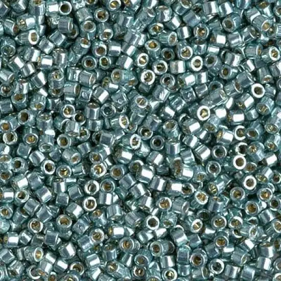 Miyuki Delica Bead 10/0, DBM1846, Duracoat Galvanized Dark Sea Foam {1}
