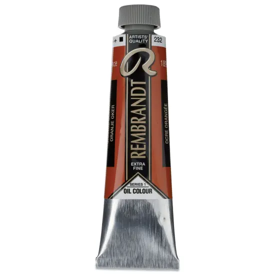 Rembrandt Artists' Oil Color - Orange Ochre, 40 ml tube {1}