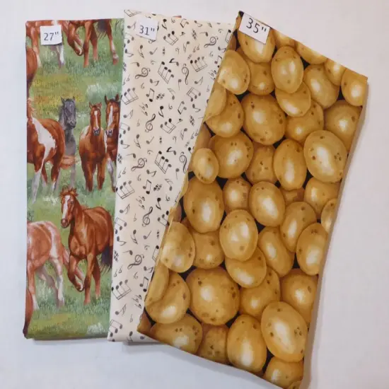 Horses MusicNotes and Chips 2 yrd 22 in Last the Best End of Bolt {1}