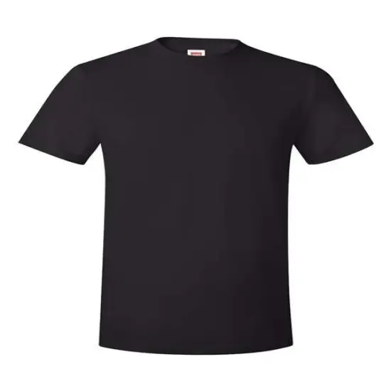 Hanes&reg; Perfect T-Shirt Crewneck Short Sleeve Black {1}