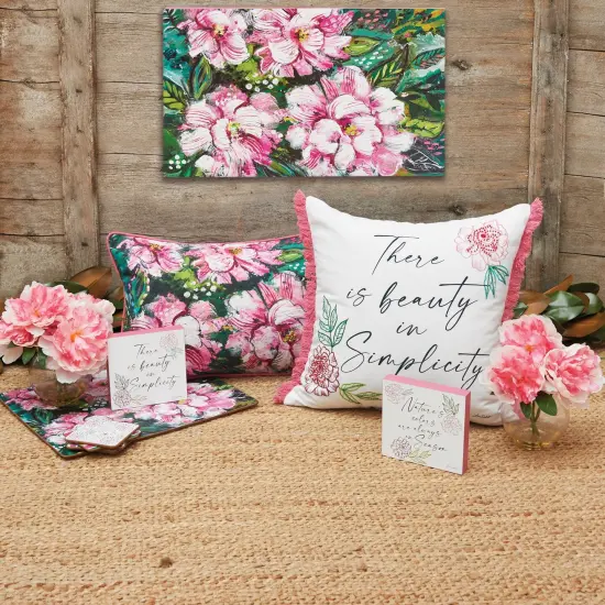 Peony Printed Kitchen Towel {4}