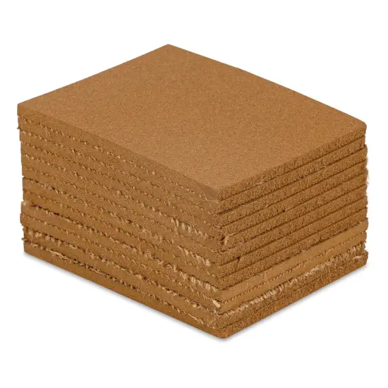 Blick Wonder-Cut Linoleum - Pkg of 12, 4" x 5", Unmounted {1}