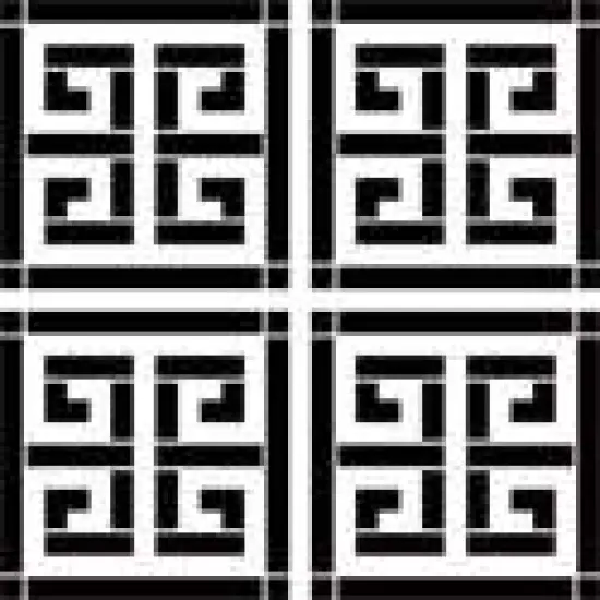 Crete Greek Key Wall Stencil {4}