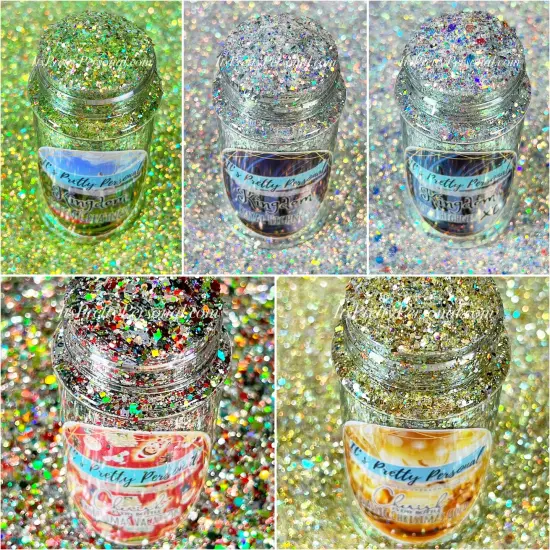 BEST DEAL! DISCOUNTED GLITTER BUNDLE! 5 SHAKERS {2}
