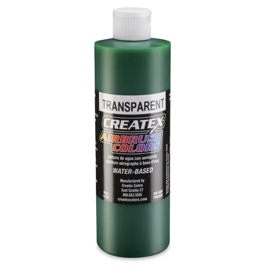 Createx Airbrush Color - 16 oz, Transparent Brite Green {1}