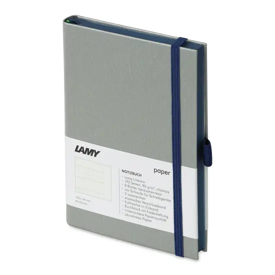 Lamy Hardcover Notebook - Ocean Blue, Grid, 4.1" x 5.8" {1}