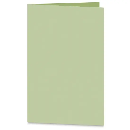 Arturo Vertical Folded Card - 6-1/2" x 9", Celadon, Medium Greeting, Package of 100 {1}