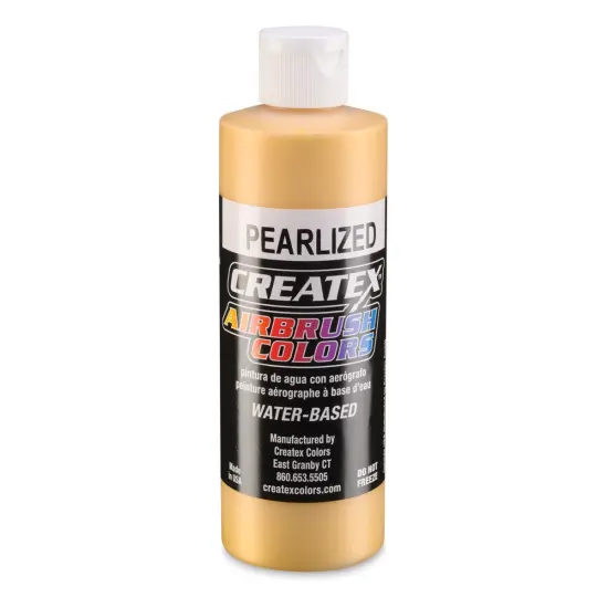 Createx Airbrush Color - 8 oz, Pearl Satin Gold {1}