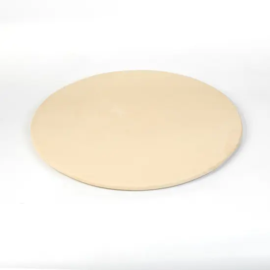 Ohio Stoneware Pizza Stone - 14 inch Natural, Unglazed for Even Heat Distribution, Easy Care {3}