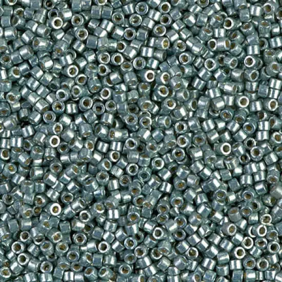 Miyuki Delica Bead 11/0 - DB1846 - Duracoat Galvanized Dark Sea Foam {1}