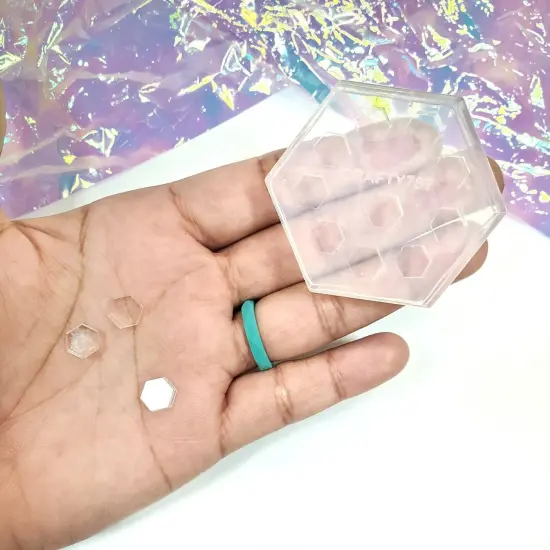 Mini Hexagons Silicone Mold(B8) {1}