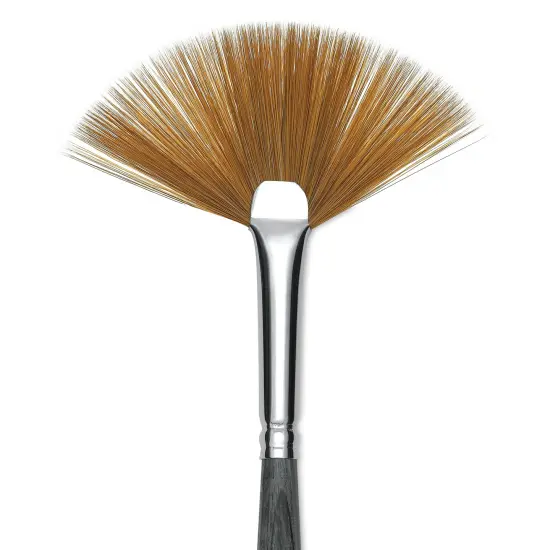 Da Vinci Colineo Synthetic Kolinsky Sable Brush - Fan, Size 3, Short Handle {1}